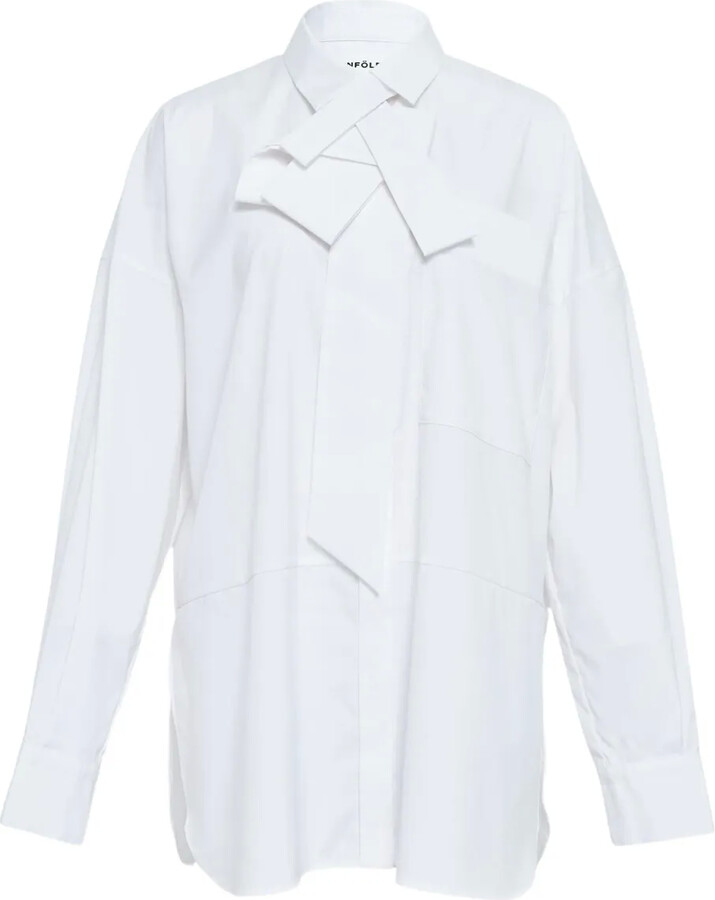 Enfold Bow-Detail Shirt