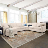 Thumbnail for your product : Asstd National Brand Fabric Possibilities Sharkfin-Arm 4-pc. Right-Arm Loveseat/Chaise Sectional