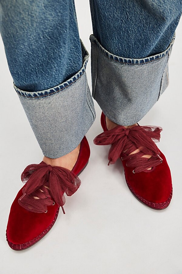 Flabelus Ginny Chiffon Flats