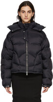 Thumbnail for your product : Heliot Emil Black Down Hooded Jacket