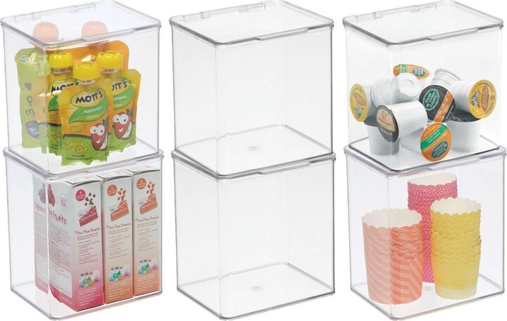https://img.shopstyle-cdn.com/sim/de/c3/dec3ac6aa233c9b9ad7e69ee21294aae_best/mdesign-plastic-stackable-kitchen-food-storage-box-hinged-lid-6-pack-clear.jpg