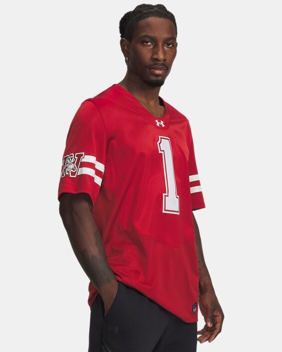 Under Armour UA Wisconsin Collegiate Football Replica Men's Jersey