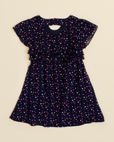 Thumbnail for your product : Aqua Girls' Chiffon Multicolor Dot Dress - Sizes 2T-4T