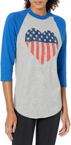 Thumbnail for your product : Soffe Women's Patriotic American Baseball Tee