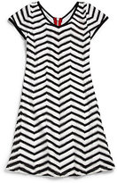 Thumbnail for your product : Sally Miller Girl's Knit Chevron Dress