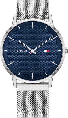 Tommy Hilfiger Men's Quartz Stainless Steel and Mesh Bracelet Casual Watch