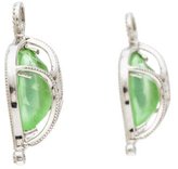 Thumbnail for your product : Jude Frances White Topaz & Crystal Earring Charms