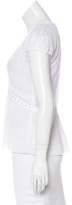 Thumbnail for your product : Blumarine Sheer Pleated Blouse