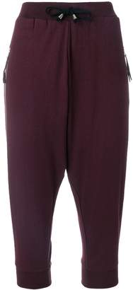 Unconditional harem cropped trousers
