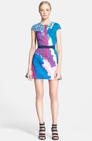 Thumbnail for your product : Peter Pilotto Zip Detail Print Fit & Flare Dress