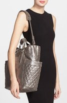 Thumbnail for your product : Jimmy Choo 'Blare' Metallic Leather Tote