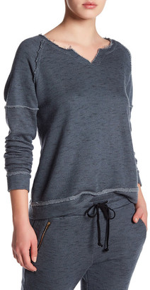 Mono B Marled Knit Pullover