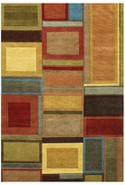 Thumbnail for your product : Couristan Pokhara Collection, Iridescent Blocks Rug, 5'6" x 8'