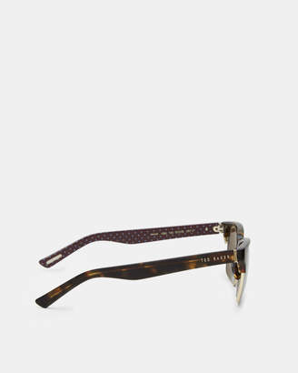 Ted Baker MITCHEL Printed arm sunglasses