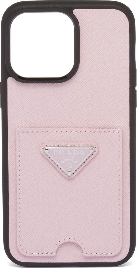 Pink Leather Iphone Case