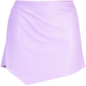 Mason by Michelle Mason Wrap Mini Skirt