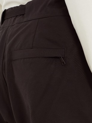 Bottega Veneta Cargo-pocket Cotton-blend Trousers - Black
