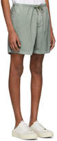 Thumbnail for your product : Schnaydermans Green Twill Garment-Dyed Shorts