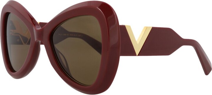 Valentino Unisex Vls-138B53 53Mm Sunglasses