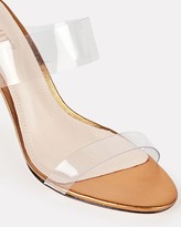 Thumbnail for your product : Schutz Ariella PVC Strap Sandals