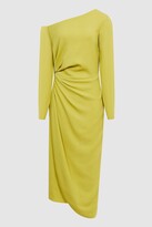 Thumbnail for your product : Reiss Off-Shoulder Drape Midi Dress