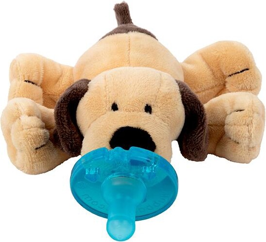 WubbaNub™ Baby Brown Puppy Pacifier