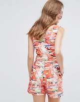 Thumbnail for your product : Lavand Printed Tailored Romper