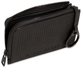 Thumbnail for your product : Alexander McQueen Perforated Leather Zip Around Coin Purse