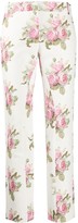 Thumbnail for your product : Paco Rabanne Floral-Print Trousers