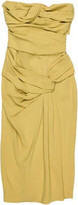 Cowl Neck Midi Length Dress 