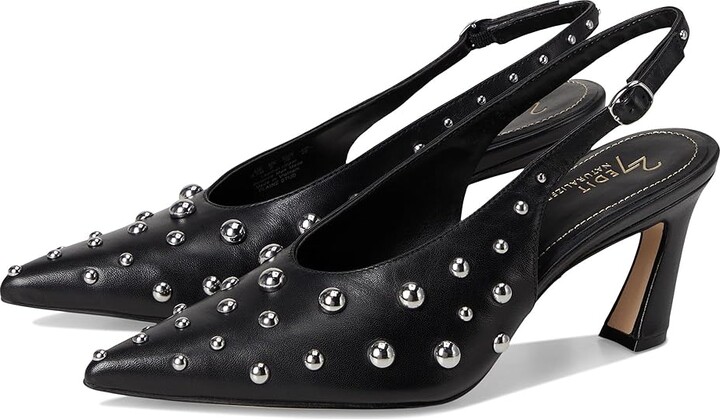 Naturalizer 27 Edit Elaine Women's Shoes Black Stud Leather : 8 M (B)