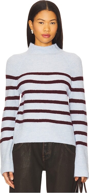 Central Park West Marley Funnel Neck Sweater