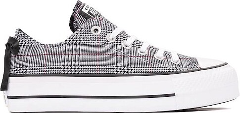 Womens Converse Chuck Taylor All Star Lift Plaid Low-Top Sneaker