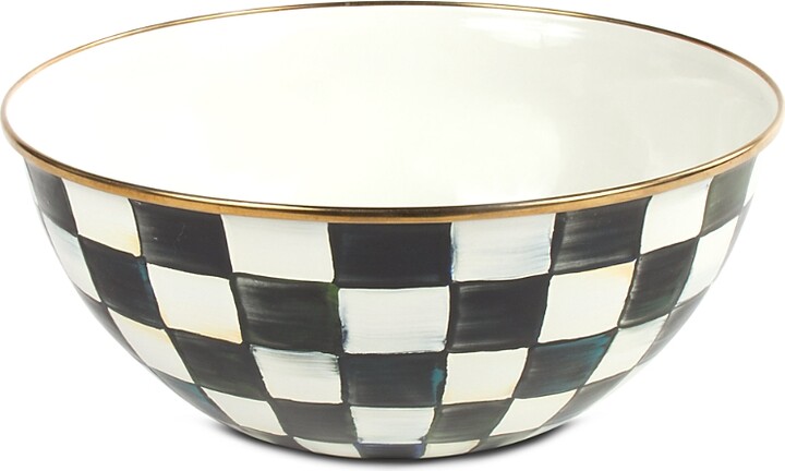 Mackenzie Childs Mackenzie-Childs Courtly Check Large Everyday Bowl