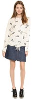 Thumbnail for your product : See by Chloe Drawstring Hem Blouse