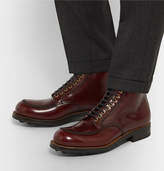 Thumbnail for your product : Prada Spazzolato Leather Boots