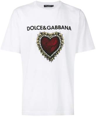 Dolce & Gabbana Sacred Heart print T-shirt