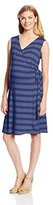 Thumbnail for your product : Japanese Weekend Women's Maternity During and After Stripe Sleeveless Wrap Dres