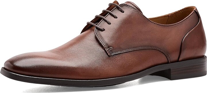 Dune London Sole Men's Dress Flat Shoes Tan : 43 (US Men's 10) D - Medium Leather