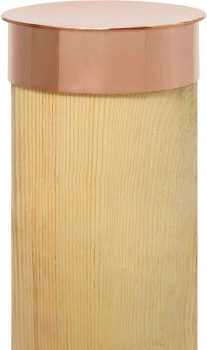 Protectyte 6 in. Diameter Copper Piling Cap Nautical Style