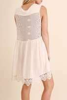 Thumbnail for your product : Umgee USA Cream Lace Dress