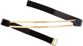 Thumbnail for your product : H&M Narrow Waist Belt - Black/gold-colored - Ladies
