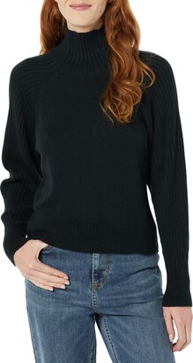 Daily Ritual Fine Gauge Stretch Ribbed Turtleneck Sweater Donna Visita lo Store di Daily RitualMarchio 