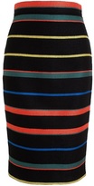 Thumbnail for your product : Givenchy Striped Knit Pencil Skirt