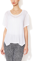 Thumbnail for your product : Cashmere Jersey Curved Hem T-Shirt