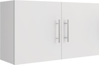 Mayboss Laundry Room Cabinets, 12"D x 36"W x 20"H Wall Cabinets for Bathroom Storage Toilet with 2-Door and Adjustable Shelves, Kitchen cabinet, Over