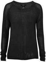 Thumbnail for your product : Ellos Loose Knit Sweater with Side Slits
