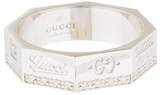 Thumbnail for your product : Gucci 18K Diamond Otto Band