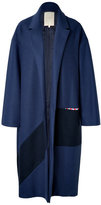 Thumbnail for your product : Roksanda Larkin Wool Coat in Navy