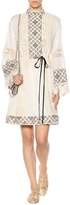 Thumbnail for your product : Tory Burch Carlotta lace-trimmed cotton dress